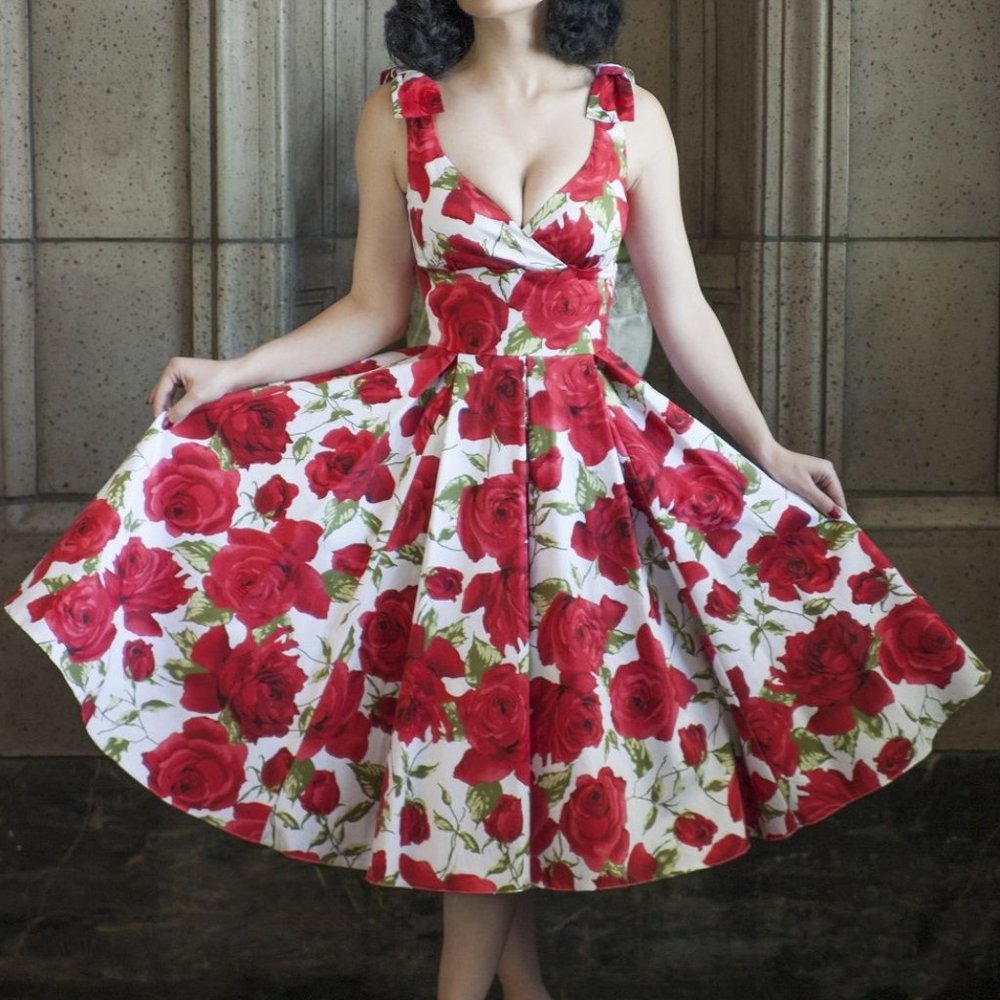 Pretty Dress Company Pinup Midi Dress XS